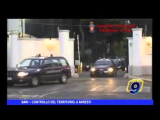 BARI | Controllo del territorio, 6 arresti