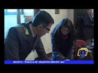 Descargar video: MOLFETTA | Scacco al Re del falso, sequestrati beni per un milione