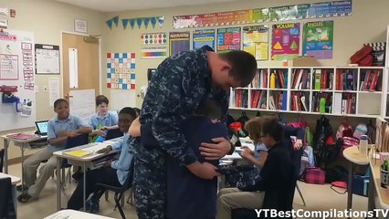 Welcome Home Soldier Surprise Homecoming Compilation Part  (27)