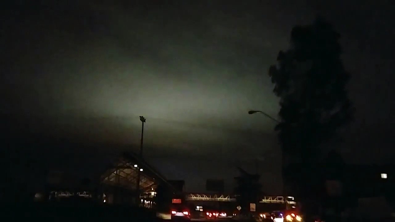 Blitze und Lichter in Mexiko zittern 8 Grad 7. September 2017