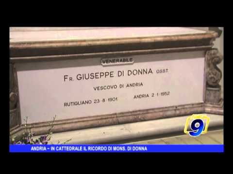 ANDRIA | In Cattedrale il ricordo di Mons. Di Donna
