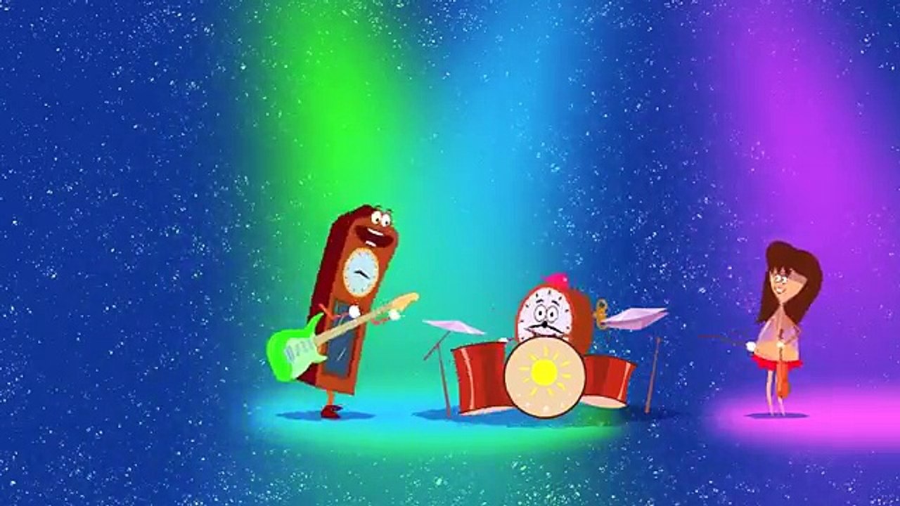 СУТКИ - СИНИЙ ТРАКТОР Развивающая песенка мультик ДЕНЬ НОЧЬ ВРЕМЯ для детей малышей