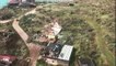 Maisons en ruine et paysages ravagés : un hélicoptère filme les Caraïbes après le passage d'Irma