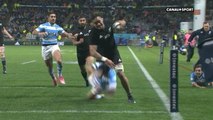 Rugby - Four Nations - L'incroyable déboulé de Fifita pour un essai tout en puissanc...