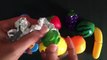 Learn Fruits and Vegetables For Children, Toddlers and Babies | Velcro Toy Cutting for Kid