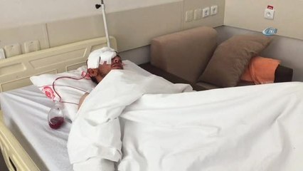 Gözüne Saplanan Çivi 5 Saatlik Operasyonla Çıkartıldı