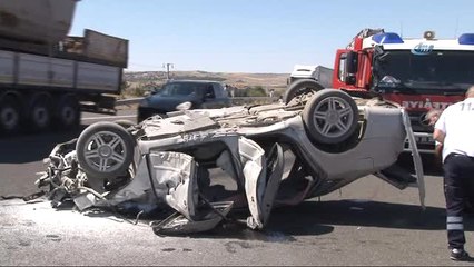 Başkentte Trafik Kazası, 2 Yaralı
