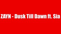 ZAYN - Dusk Till Dawn Trailer ft. Sia 