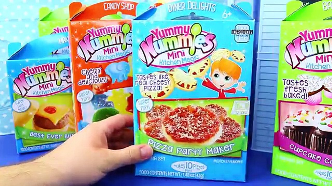 Yummy Nummies Donut Maker & Gummy Fruit Snack Candy Dessert Treats + Frozen Elsa & Kids