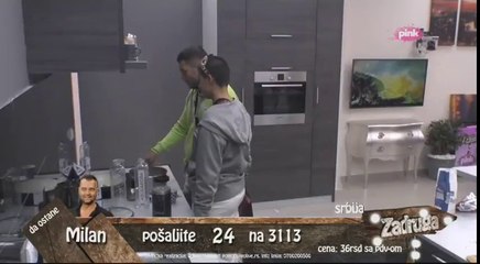 Zadruga - Mina pravi plan kako da spava sa Anđelom - 09.09.2017.