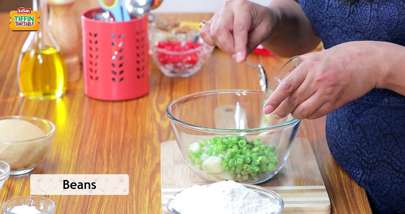 Mix Veg Paratha - Mixed Vegetable Stuffed Paratha - Veg Stuffed Paratha Recipe for Kids