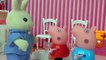 Cerdo y Pepa Pig George hizo Lizun baño con limo verde peppa de los juguetes de dibujos animados