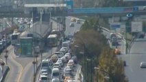 5 Otoyolu Mecidiyeköy Mevkii'nde Trafik Kazası Meydana Geldi.