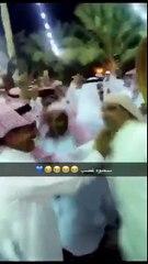 ناصر القصبي يحتفل بزفاف نجل شقيقه بطريقة طريفة