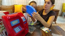 ATM Para çek para yatır ,Eğlenceli çocuk videosu, toys unboxing