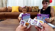 Prenses Sofia domino oynuyoruz, eğlenceli çocuk videosu, toys unboxing