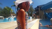 Champion Hotel Havuz ve Kaydıraklarda oyun keyfi, eğlenceli çocuk videosu