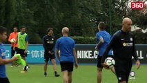 Surpriza qe i bejne lojtaret e Interit shokut te tyre te skuadres per ditelindje (360video)