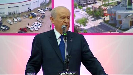 Isparta MHP Lideri Devlet Bahçeli Isparta'da