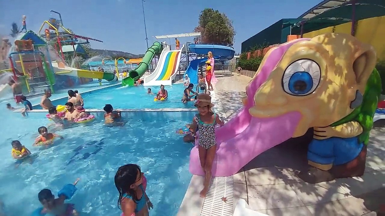 Antalya Kemer Dolusupark Aqua Park Atraksiyonlu Kaydiraklar Eglenceli Cocuk Videosu Dailymotion Video