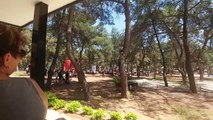Antalya Park Orman Macera parkı Enteresan bisiklet ve Ormanda TREN gezintisi