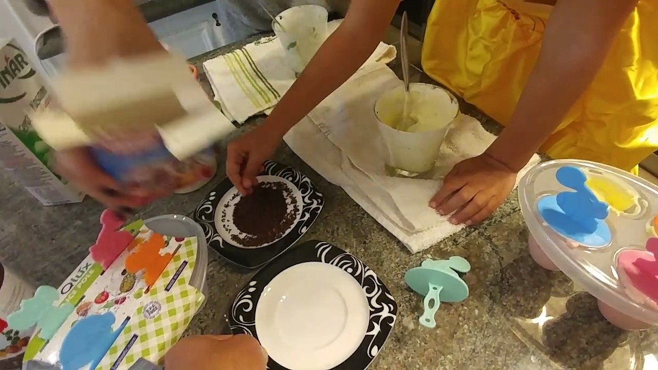 DONDURMA YAPTIK, YAZ GELDİ, En pratik yöntemle dondurma yaptık, eğlenceli çocuk videosu