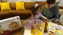 3D puzzle Sara'nın  Masal evi , eğlenceli çocuk videosu
