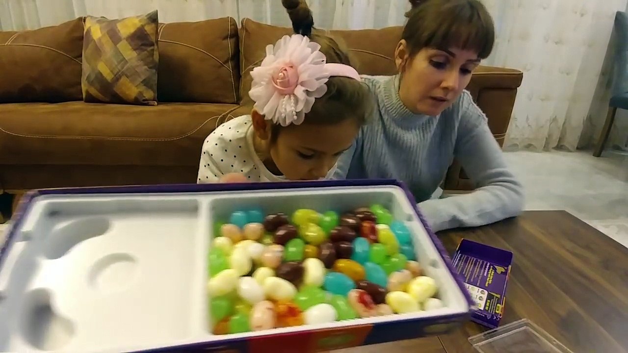 Bean boozled jelly bean kusmuklu kirli çorap kokulu sümüklü tatları olan şekerler kim şanslı