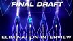 Elimination Interview- Final Draft Shares An Appreciation For Their Fans - America's Got Talent 2017