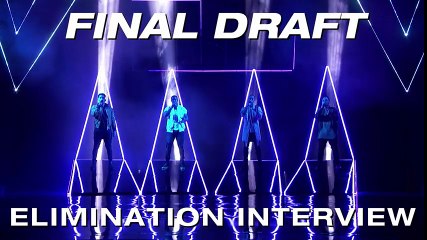 Elimination Interview- Final Draft Shares An Appreciation For Their Fans - America's Got Talent 2017