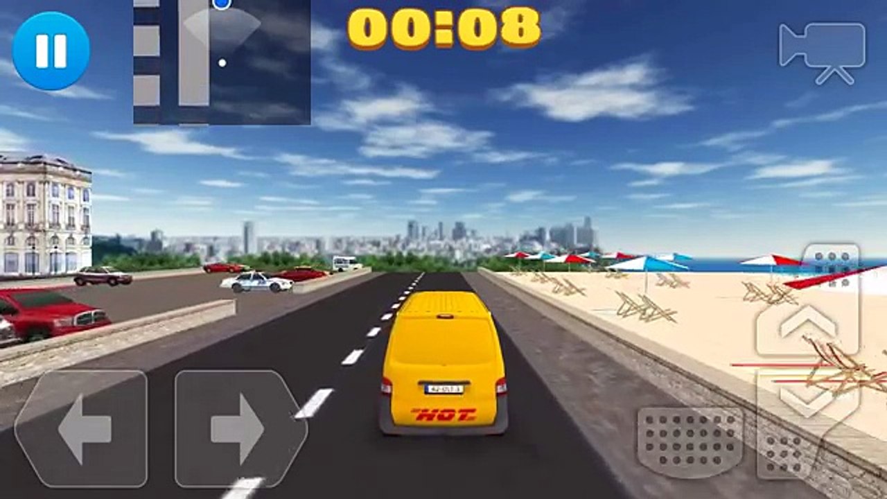 Androïde garçon livraison vidéo Moto pizza 3d gameplay hd