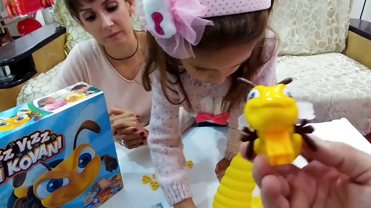 Vız vız arı oyuncak kutusu açtık , eğlenceli çocuk videosu , toys unboxing