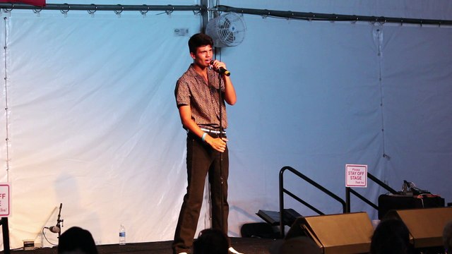 Liam Grosso sings 'One Night' Elvis Week 2017