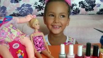 Barbie ve safiye  elifin güzellik  salonunda