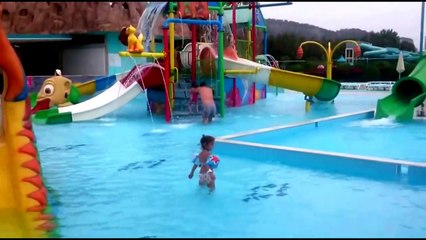 Antalya Kemer Dolusupark Aqualand elif Aquaparkta 1.Mega aquapark Dev kaydıraklar havuzlar.Masalpark