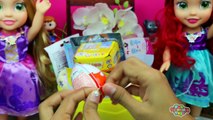 GIANT Toddler Rapunzel Surprise Egg Play Doh - Disney Princess Frozen Elsa Anna My Little Pony Toys
