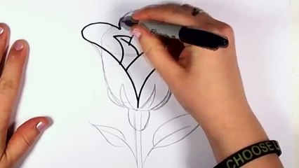 Un et un à un un à dessiner facile Comment ouvrir se leva à Il tutoriel art