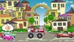 Big Trucks are Superheroes Cartoon - Car Parking - Cool video for kids with cars