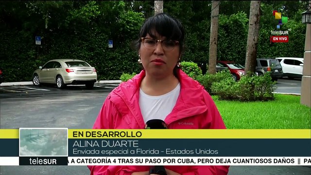 EE.UU.: Florida siente los primeros embates del huracán Irma