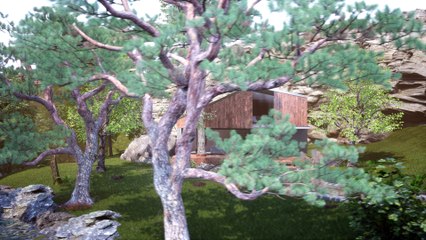 Maison 3D - BLAIN Charles - Archviz 03 - Extérieur