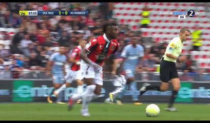 Alessane Plea Goal HD - Nice 2-0 Monaco - 09.09.2017