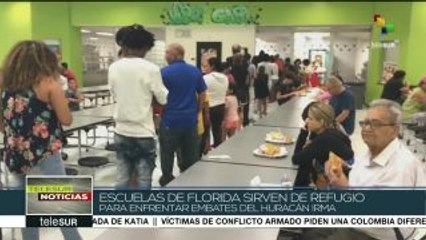 Se excede capacidad de refugios en Florida ante pronta llegada de Irma