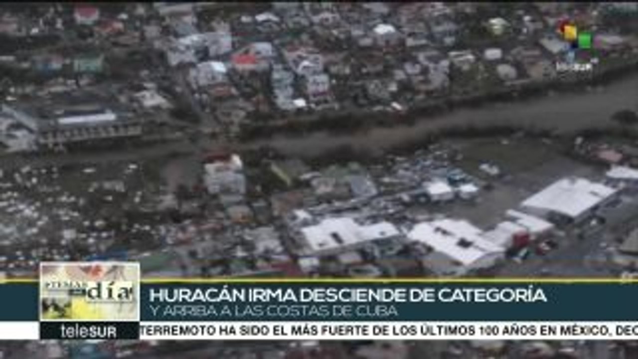 Huracán Irma arrasa las islas de Antigua y Barbuda