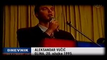 Dvije posjete Hrvatskoj zaboravnog Aleksandra Vučića 1995 i 2013