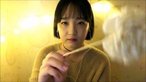 [오드Asmr] 플라워무빙, 핸드무브먼트, 이어블로잉, 입소리/ 수면유도영상/ Clock sound/ korean asmr