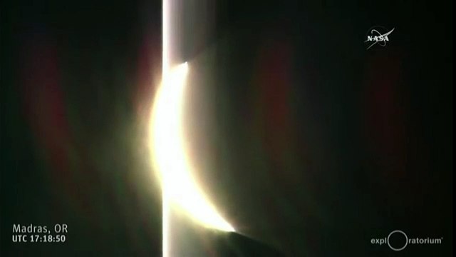 Voici les plus belles parties de L'eclipse du 21 Aout!