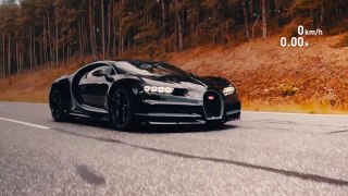 Watch a Bugatti Chiron go 0 - 400 km-h (249 mph) in 32.6 seconds