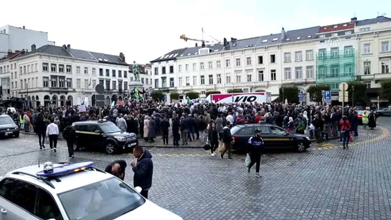 Avrupa Parlamentosu Önünde Arakan Protestosu - Brüksel