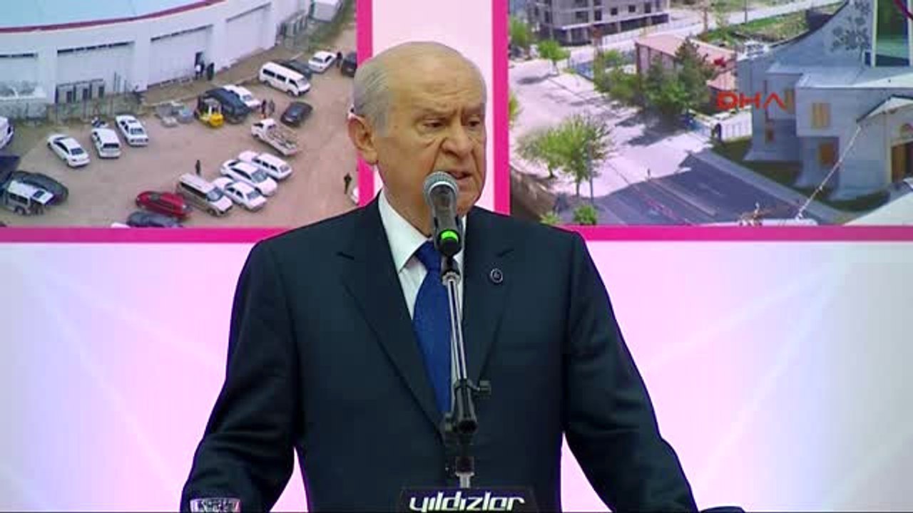 Isparta MHP Lideri Devlet Bahçeli Isparta'da ++