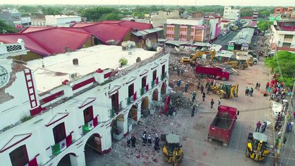 Muertos por sismo aumentan a 65 en México